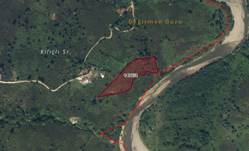 MABEL'den ILICA MAH. ILICA YOLU ÜZERİ YAKIN 7636 m2 F. BAHÇESİ